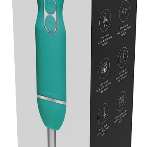 Chefman Immersion Stick Hand Blender with Stainless Steel Blades, - Picture 6 of 6